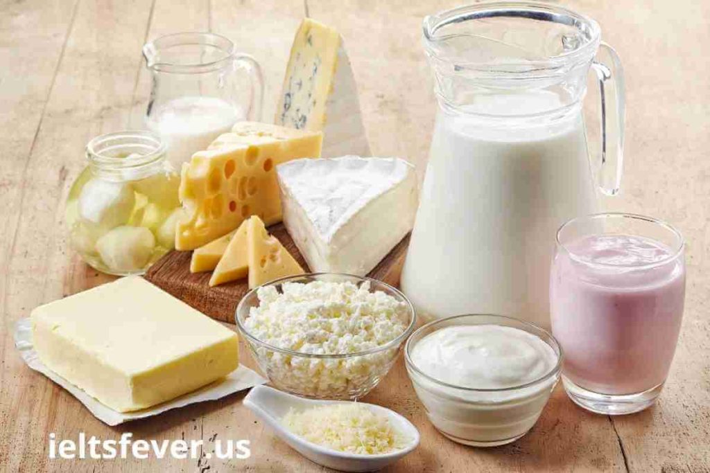 The Table Below Illustrates Weekly Consumption by Age Group of Dairy Products (1)