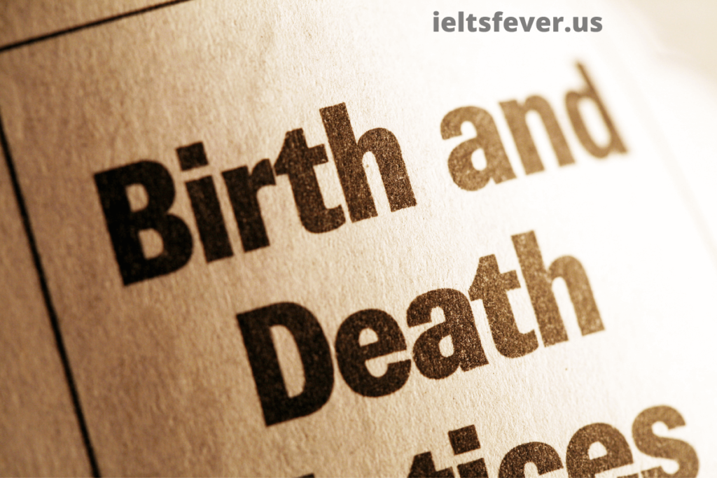 The Graph Below Gives Information About Changes In The Birth And Death 