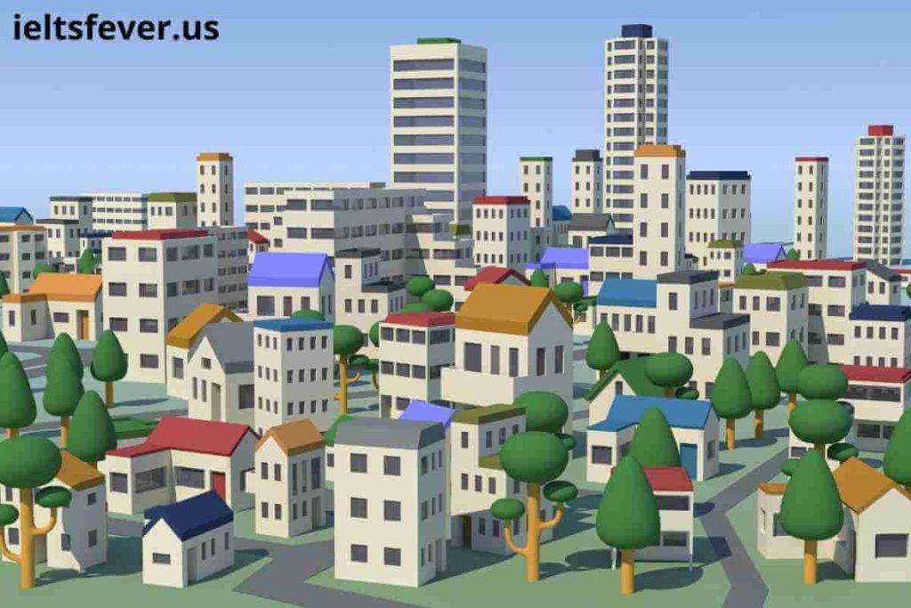 The Graph Shows the Percentage of The Population Living in Urban Areas on Different Continents (1)